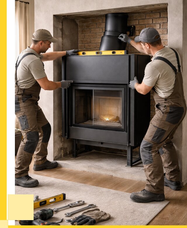 Установка каминных топок в Снежинске под ключ от 18706 р. | ЭриданСнж