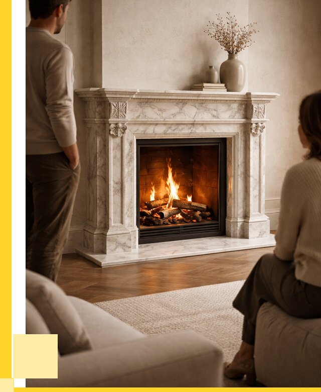 Мраморные камины под ключ в Снежинске от 259800 р. | ЭриданСнж