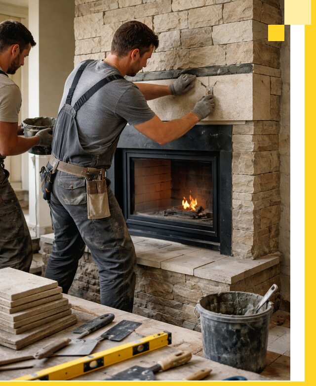 Проектирование и установка открытых каминов в Снежинске