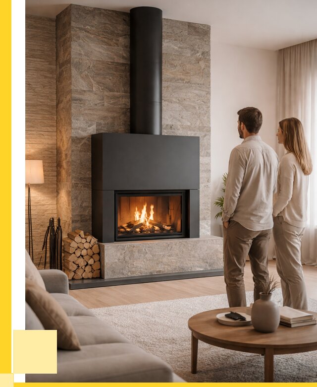 Закрытые камины под ключ в Снежинске от 124704 р., ЭриданСнж