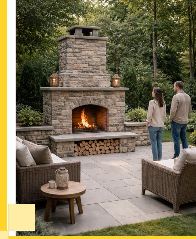 Уличные камины из кирпича в Снежинске от 155880 р. | ЭриданСнж