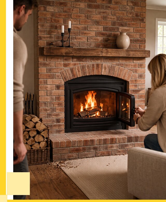 Кирпичные камины под ключ в Снежинске от 155880 р. | ЭриданСнж