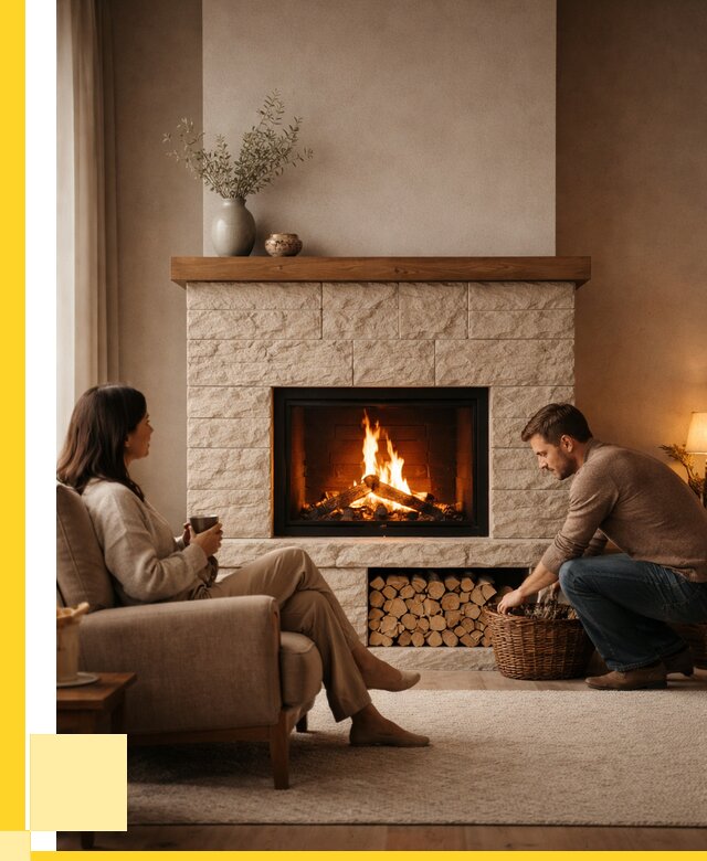 Камины для дома в Снежинске под ключ от 155880 р. | ЭриданСнж