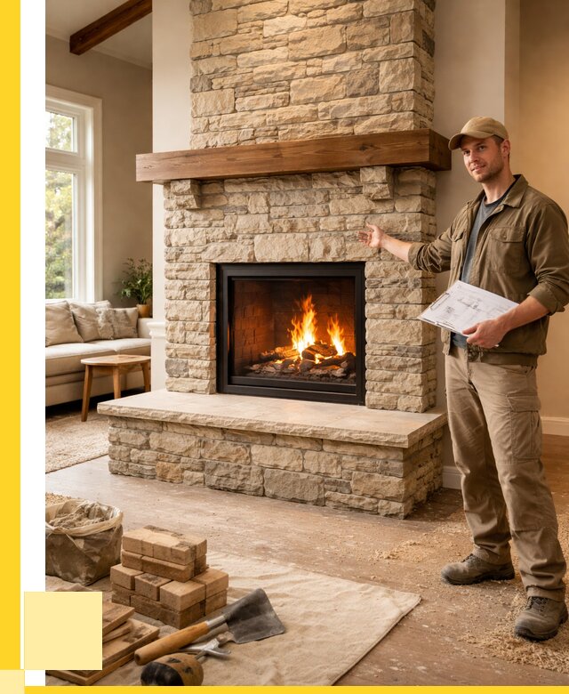 Камины под ключ в Снежинске от 187056 р. | ЭриданСнж — установка