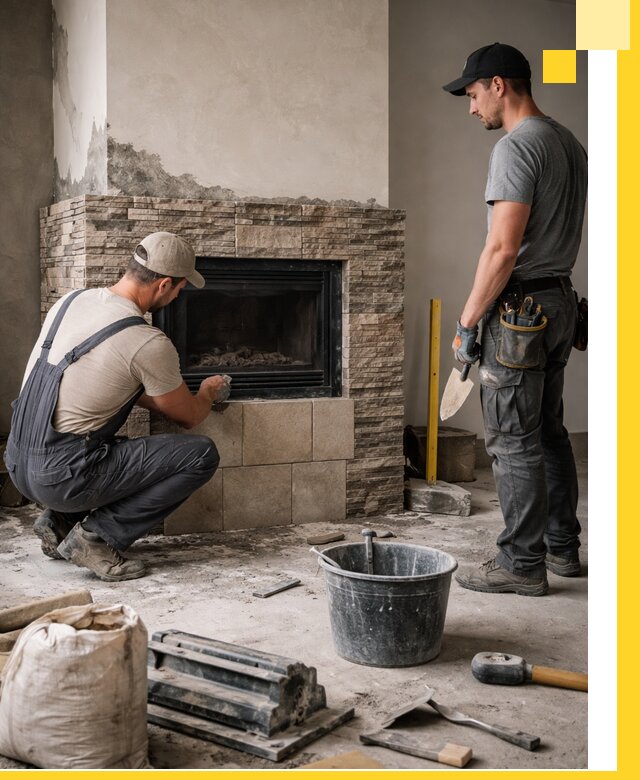 Камины под ключ в Снежинске: проект, изготовление и монтаж