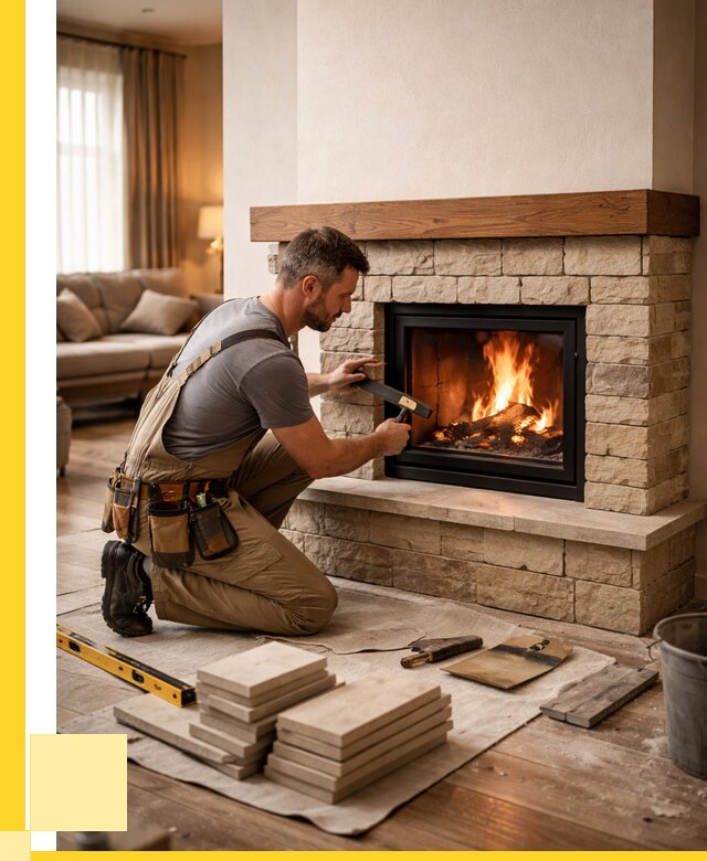 Строительство каминов в Снежинске от 155880 р., ЭриданСнж - под ключ