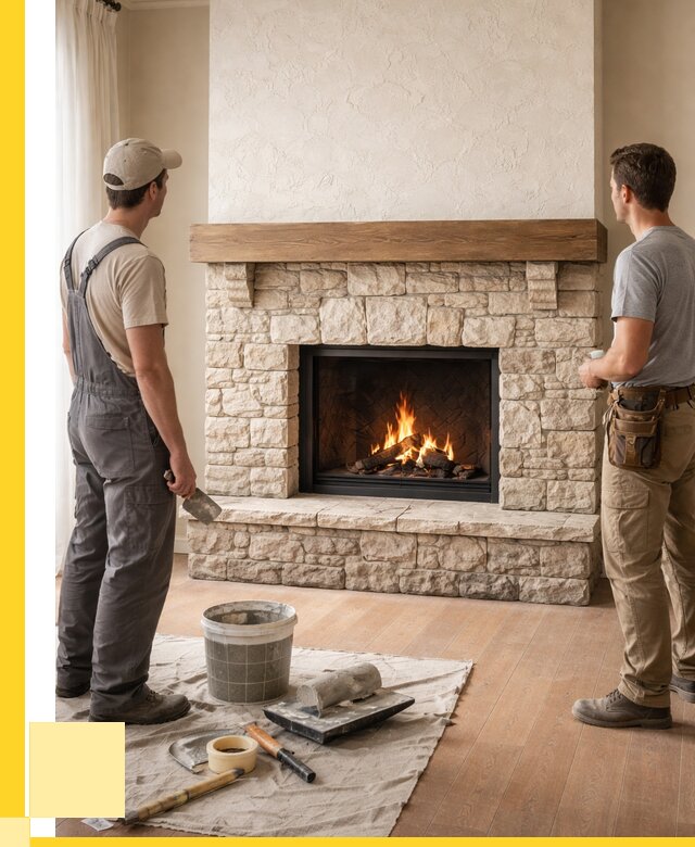 Отделка каминов в Снежинске от 6755 р. под ключ | ЭриданСнж