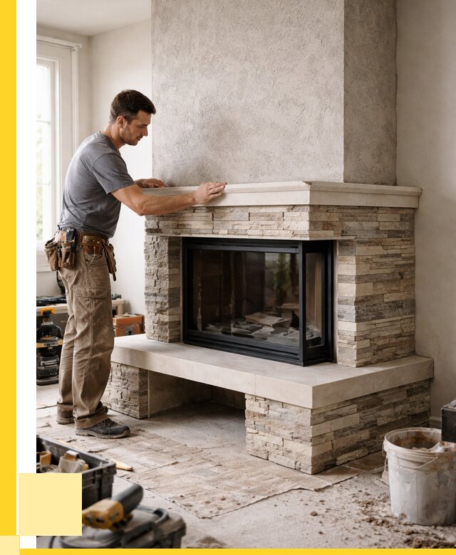 Изготовление каминов под ключ в Снежинске от 155880 р. | ЭриданСнж