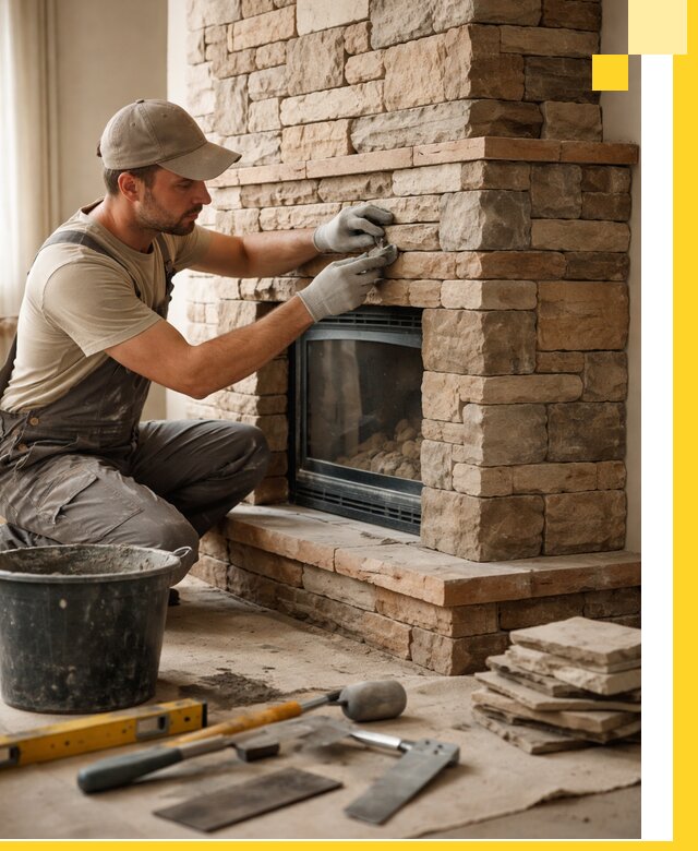 Проектирование и установка печей-каминов под ключ в Снежинске