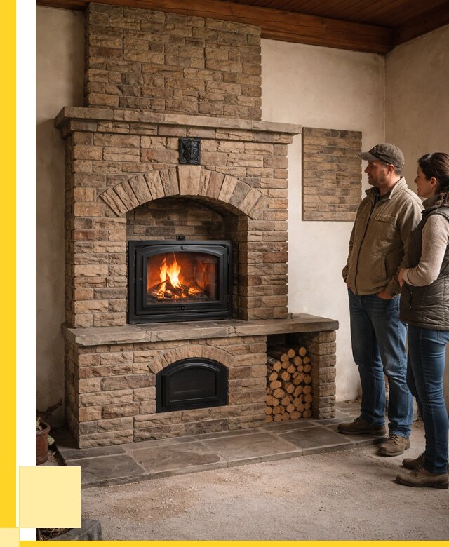 Кирпичная печь под ключ в Снежинске от 155880 р. | ЭриданСнж