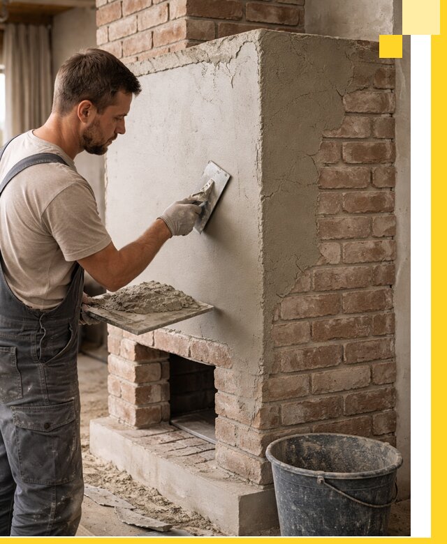 Отделка печей и облицовка каминов в Снежинске под ключ