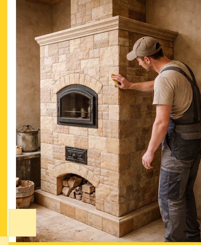 Облицовка печей в Снежинске от 4676 р. под ключ | ЭриданСнж