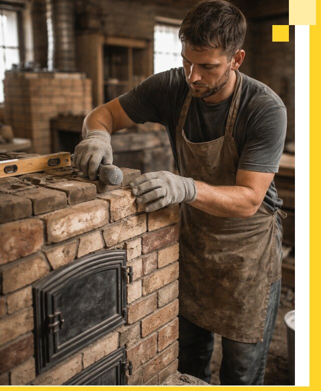 Изготовление печей на заказ в Снежинске с проектом и монтажом