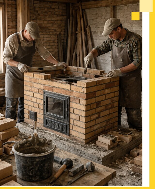 Изготовление и установка варочных печей под ключ в Снежинске