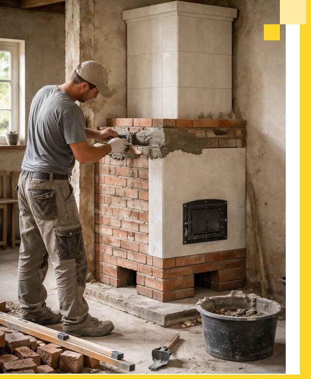 Изготовление и установка печей-голландок под ключ в Снежинске