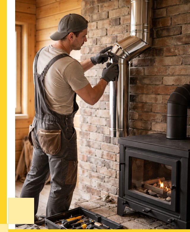Монтаж дымоходов для печей в Снежинске от 7794 р. | ЭриданСнж