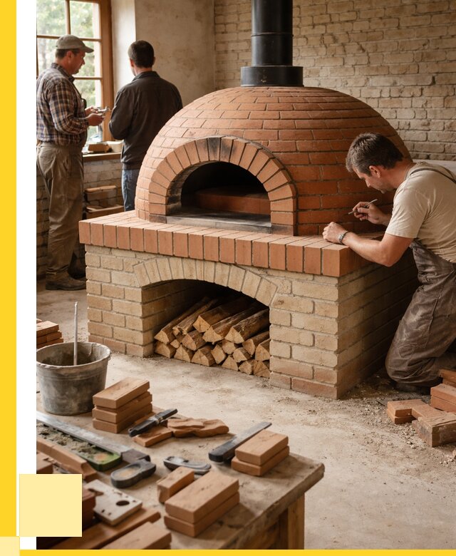 Помпейская печь дровяная для пиццы в Снежинске | ЭриданСнж от 207840 р.