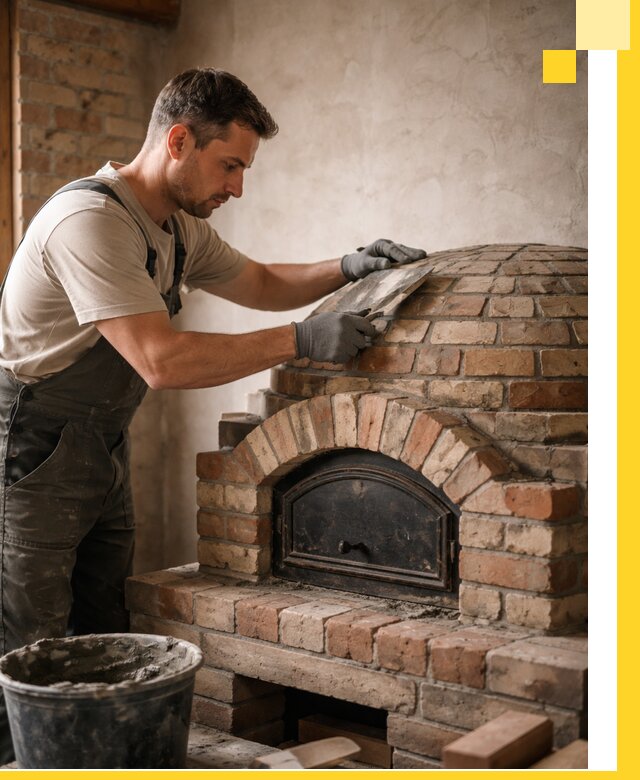 Изготовление и монтаж помпейских печей на заказ в Снежинске