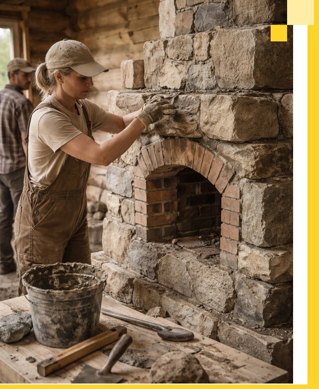 Каменные печи на заказ и монтаж в Снежинске, долговечные решения