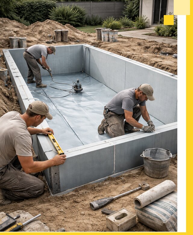 Профессиональный монтаж бассейнов под ключ в Снежинске с гарантией