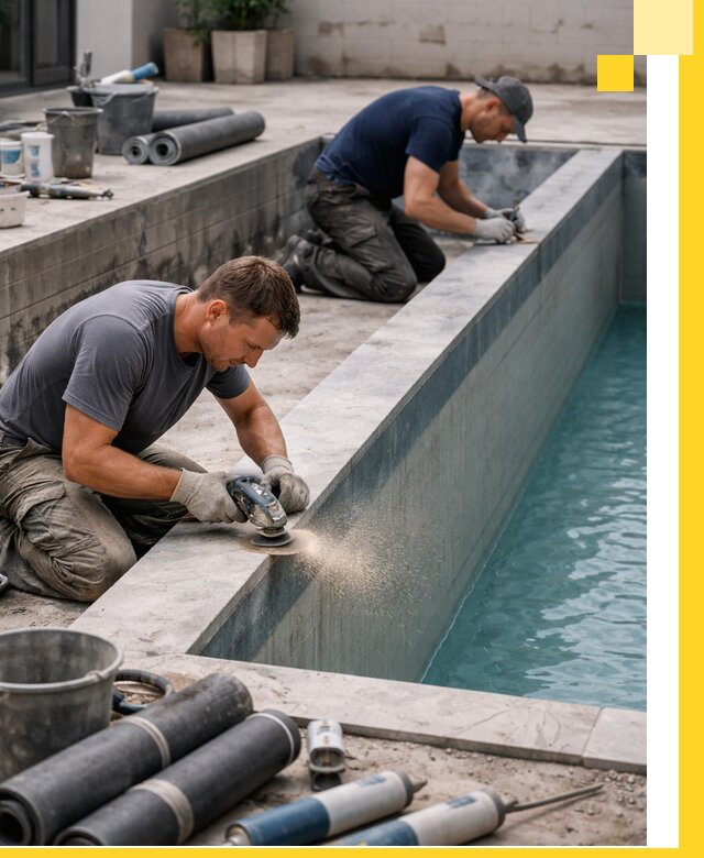 Профессиональный ремонт бассейнов под ключ в Снежинске