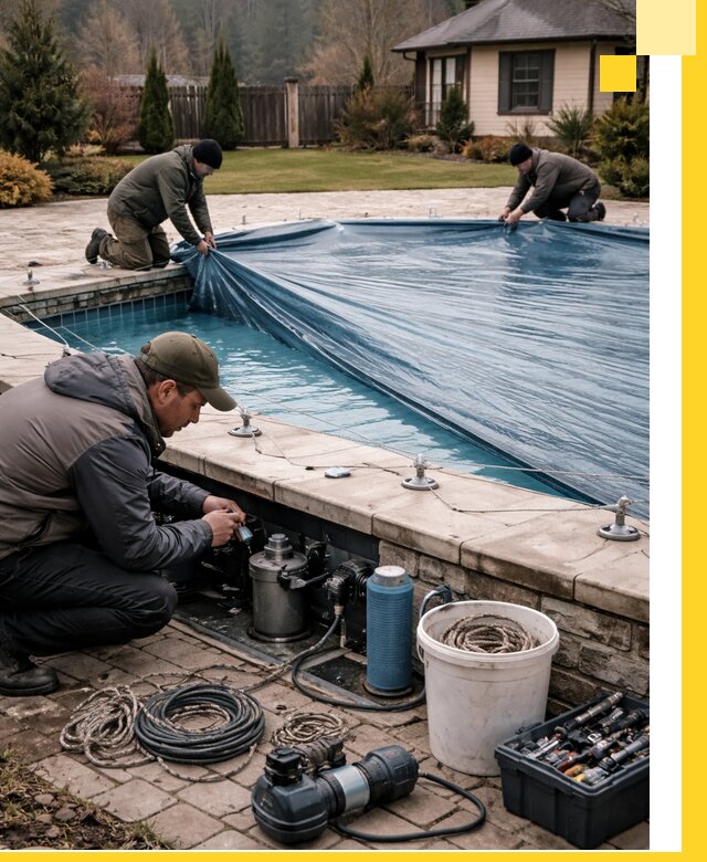 Консервация бассейнов в Снежинске: подготовка к длительному хранению