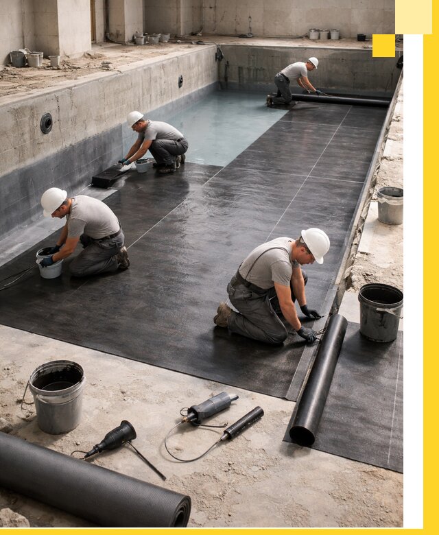 Профессиональная гидроизоляция бассейнов и чаш в Снежинске под ключ