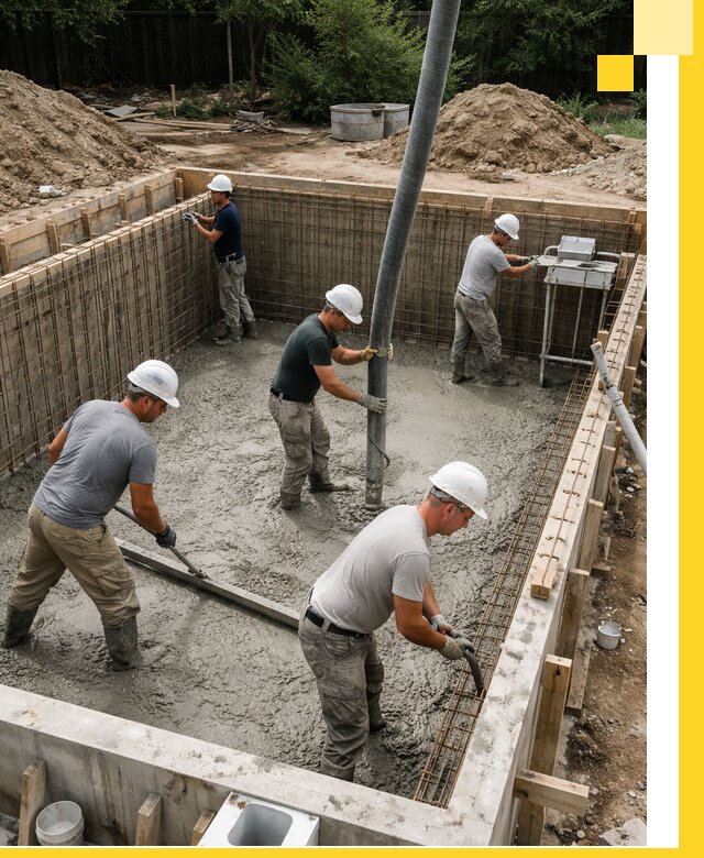 Строительство бетонных бассейнов под ключ в Снежинске