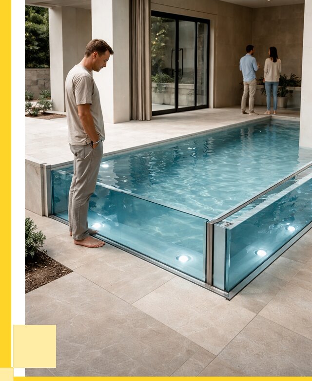 Стеклянные бассейны в Снежинске от 1247040 р. | ЭриданСнж — мозаика