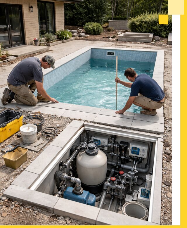 Строительство качественных домашних бассейнов под ключ в Снежинске