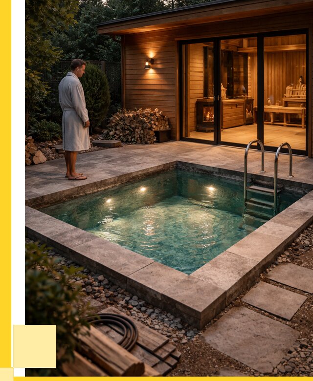 Бани с бассейном под ключ в Снежинске от 98724 р. | ЭриданСнж