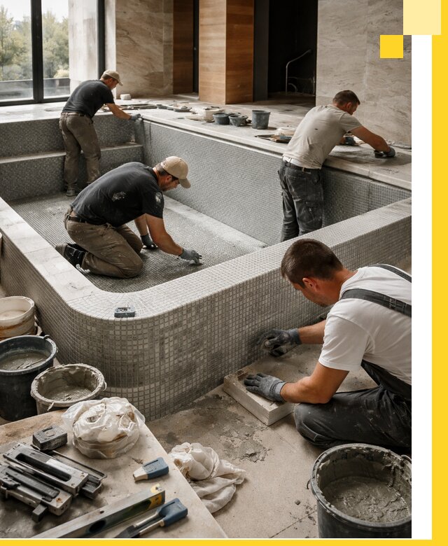 Строительство и установка СПА бассейнов под ключ в Снежинске