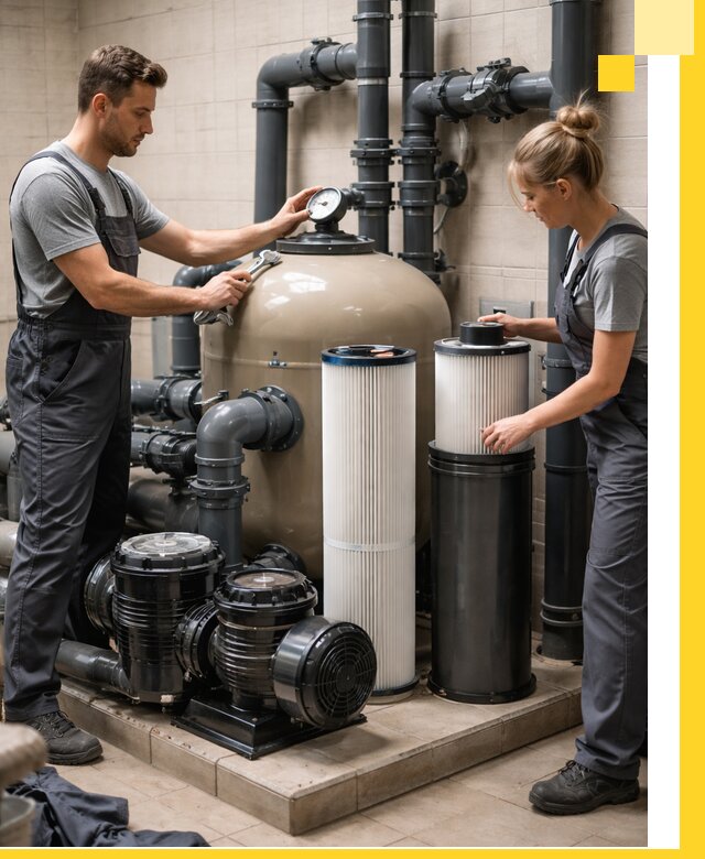 Фильтры и системы фильтрации для бассейнов в Снежинске