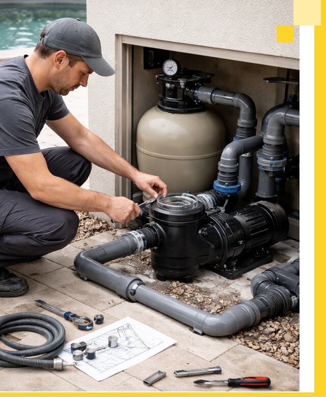 Поставка, монтаж и сервис насосов для бассейнов в Снежинске