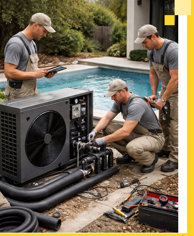 Проектирование и установка тепловых насосов для бассейнов в Снежинске