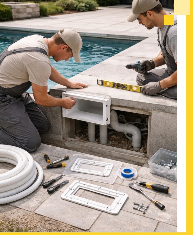 Поставка и установка скиммеров для бассейнов в Снежинске