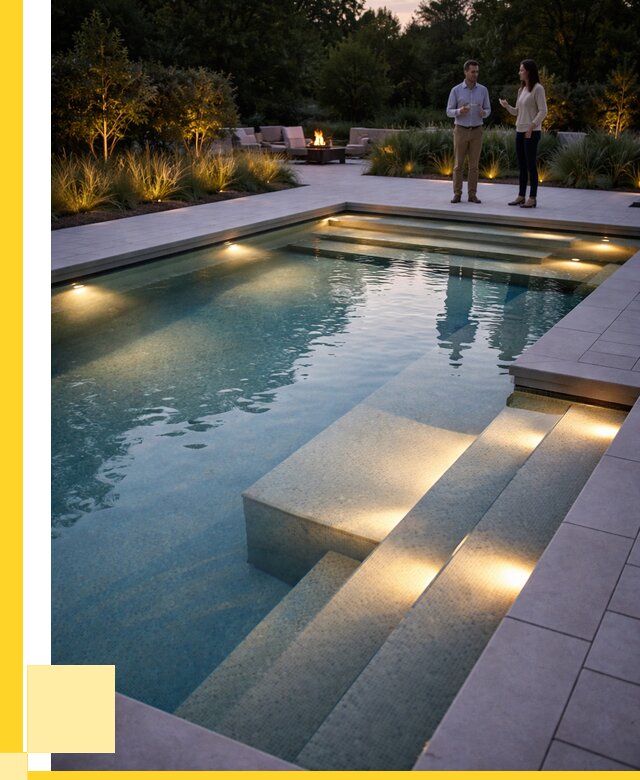 Освещение бассейнов в Снежинске под ключ от 25980 р. | ЭриданСнж