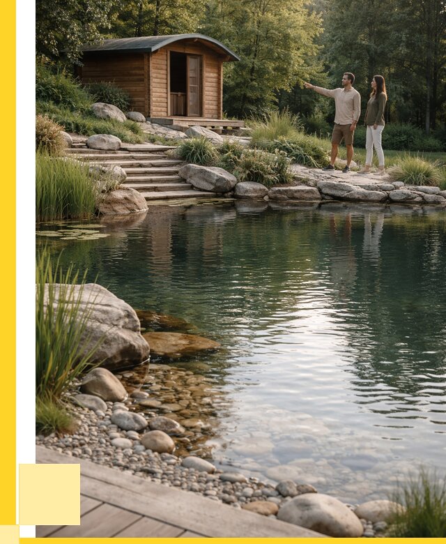 Природные бассейны под ключ в Снежинске от 467640 р. | ЭриданСнж