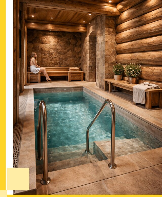 Аренда бани с бассейном в Снежинске от 1558800 р. | ЭриданСнж