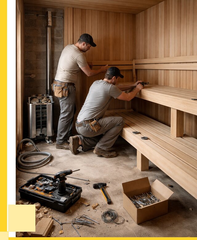 Монтаж саун под ключ в Снежинске от 124704 р. | ЭриданСнж