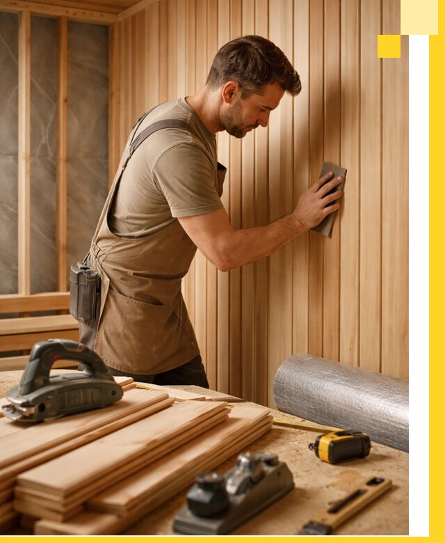 Профессиональная отделка саун и парных под ключ в Снежинске