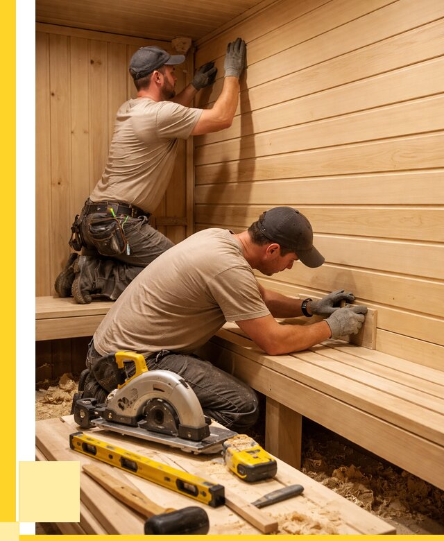 Обшивка саун вагонкой в Снежинске от 2598 р. | ЭриданСнж