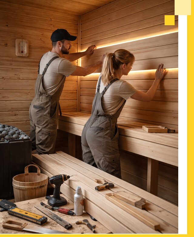 Дизайн саун и бань под ключ с индивидуальным проектом в Снежинске