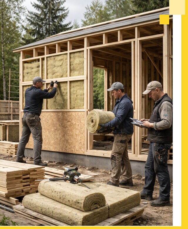 Проектирование и строительство каркасных бань в Снежинске под ключ