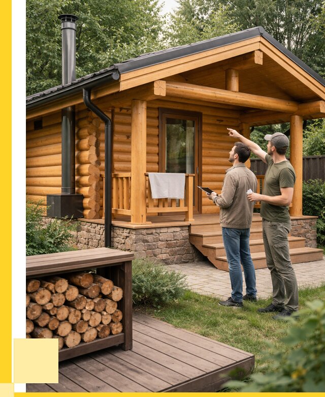 Бани для дачи под ключ в Снежинске от 259800 р. | ЭриданСнж