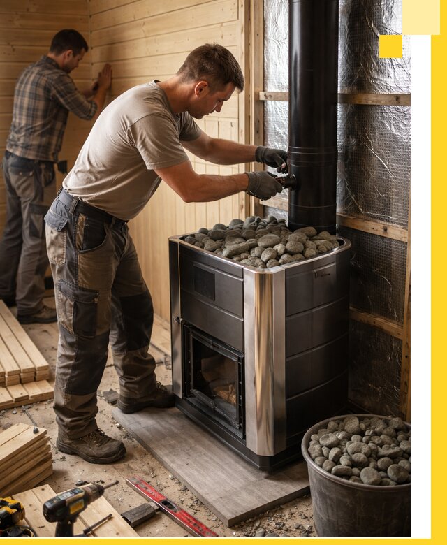 Проектирование и строительство парилок для бани в Снежинске под ключ