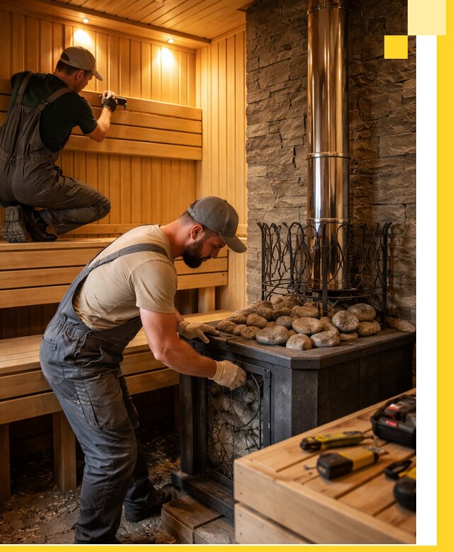 Комплексный дизайн бань, саун и зон отдыха в Снежинске