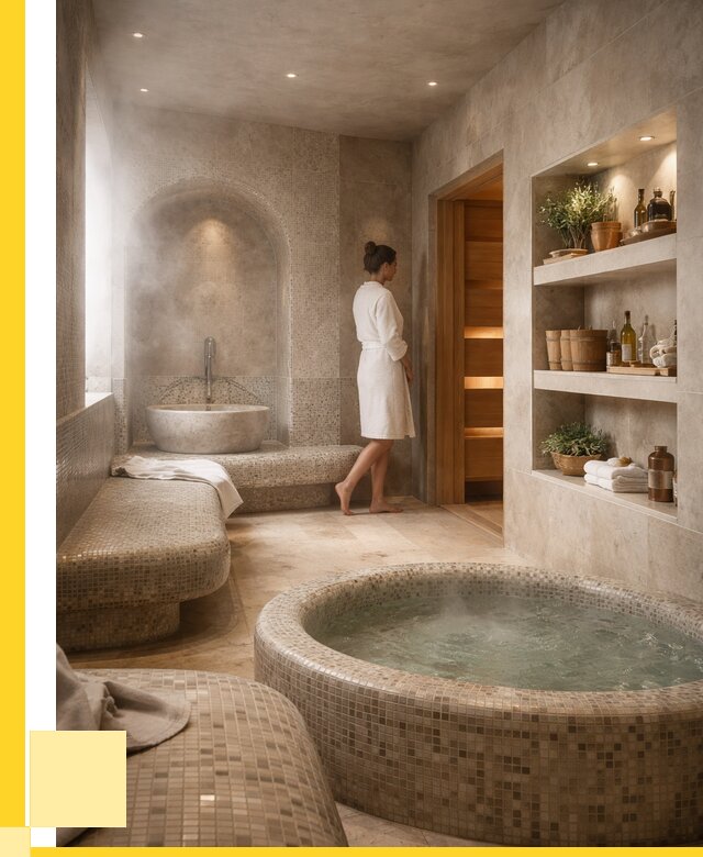 Строительство бани с хамамом в Снежинске от 779400 р. | ЭриданСнж