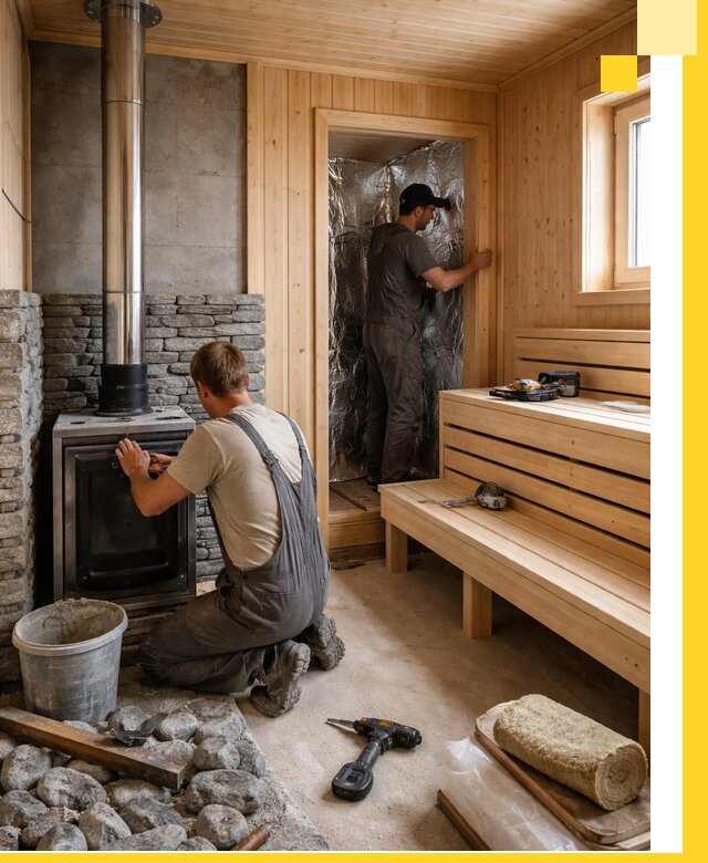 Строительство и изготовление бань под ключ в Снежинске