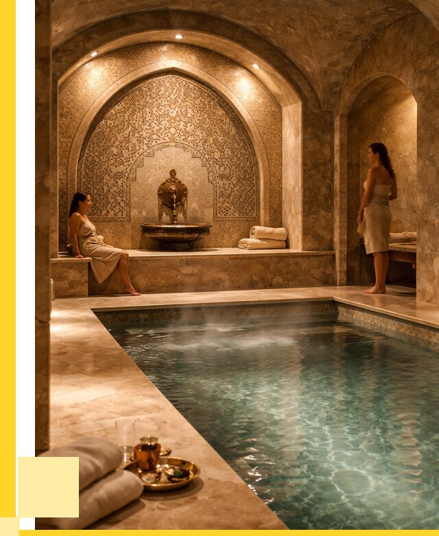 Хамам с бассейном под ключ в Снежинске от 883320 р. | ЭриданСнж